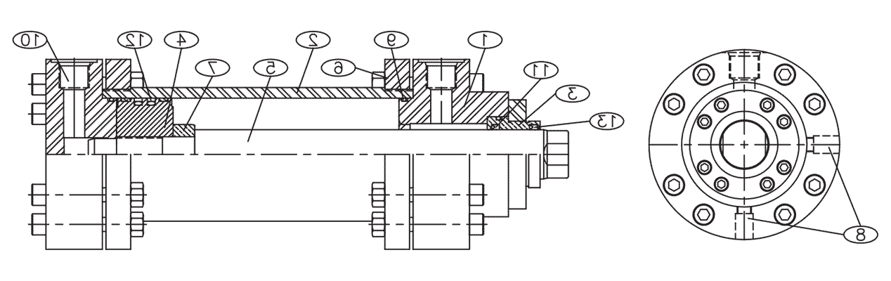 mill duty pneumatic cylinders